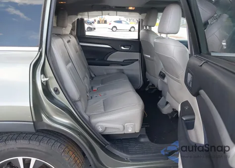 2016 Toyota Highlander Xle V6 z USA, uszkodzony, nr VIN 5TDKKRFH9GS149583